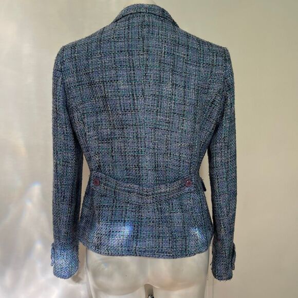 Sag Harbor Tweed Jacket Lavender Blue - Picture 3 of 8
